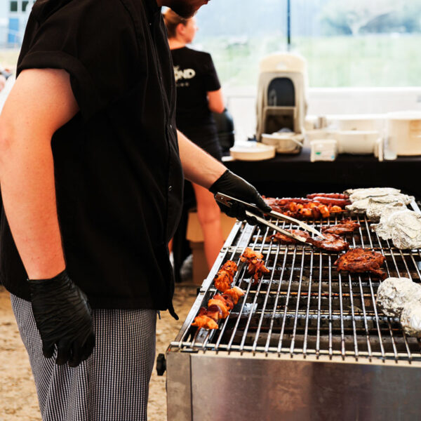 Grill na pikniku plenerowym