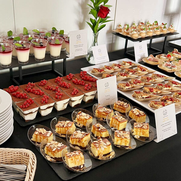 Finger food catering – eleganckie desery