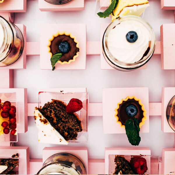 Finger food catering – eleganckie desery